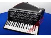 E.Soprani 37 key 96 bass  4 voice black piano accordion